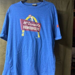 McDonald's Blue Short Sleeve Tee